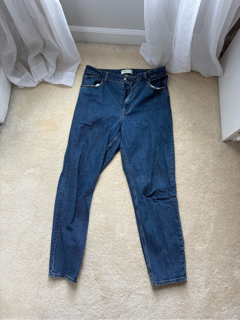Abercrombie High-Waist Mom Jeans